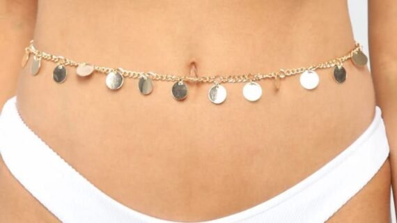 waist chain silver