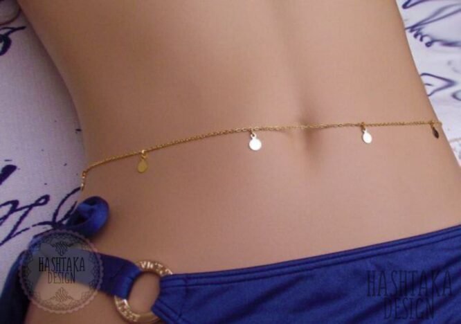 waist chain gold
