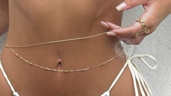 waist chain silver
