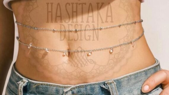 waist chain silver