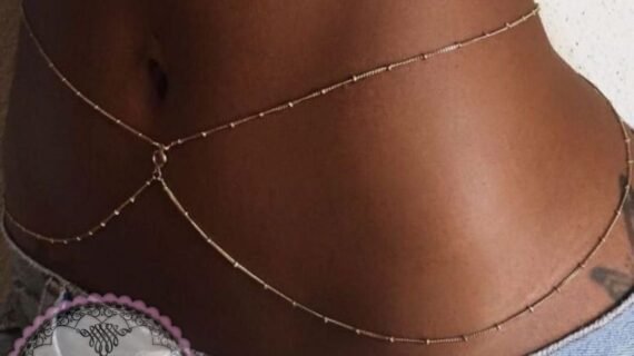 waist chain silver