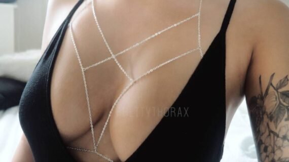 chest chain  silver