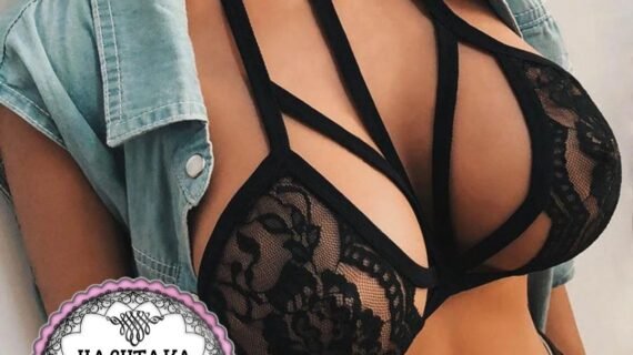 black bra