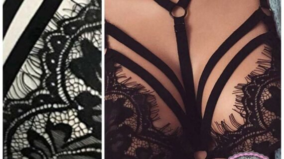 black bra