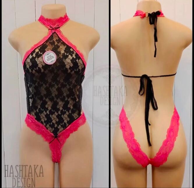 black and pink