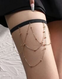 leg chain gold